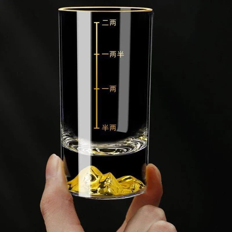 Dlight Decor Golden Line Brandy Glass Set 100ml x6 Dlight Decor