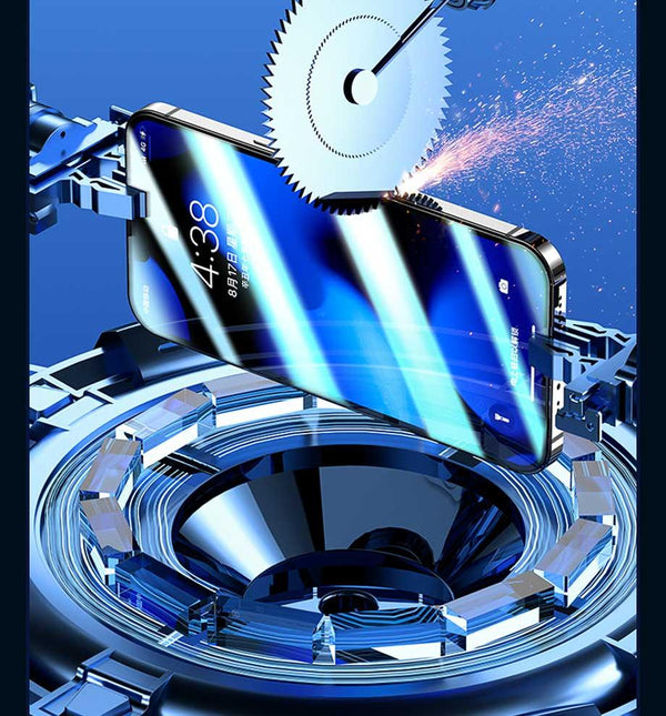 4PCS Tempered Glass For iPhone 11 12 13 14 Pro MAX XR X XS Max Screen Protector on For iPhone 12 11 13 14 Mini 7 8 6 Plus Glass Edge- Bubble Free- Scratch Resistant Protective Film For iPhone