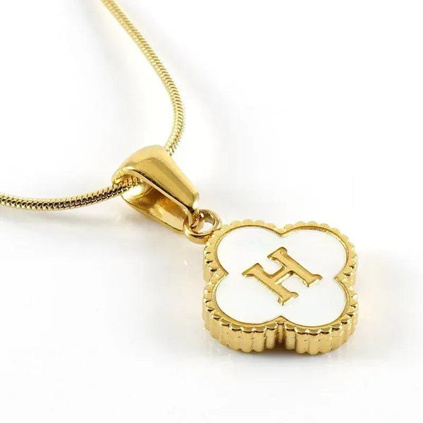 Lucky Clover Stainless Steel Pendant Necklace - Sexikinis Swim - Gifts for You 'n Me
