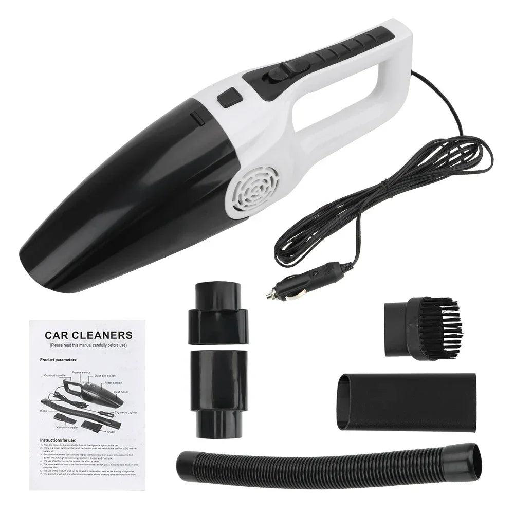 Car Vacuum Cleaner Portable Wet And Dry dual-use Vacuum Cleaner Powerful Handheld Mini Vacuum Cleaners High Suction 12V 120W - Gifts for You 'n Me