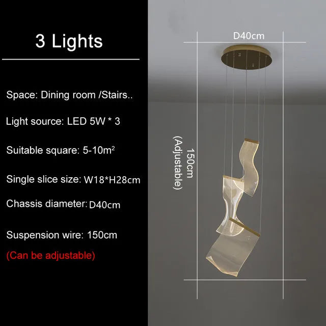 Modern Guide Ceiling Chandelier