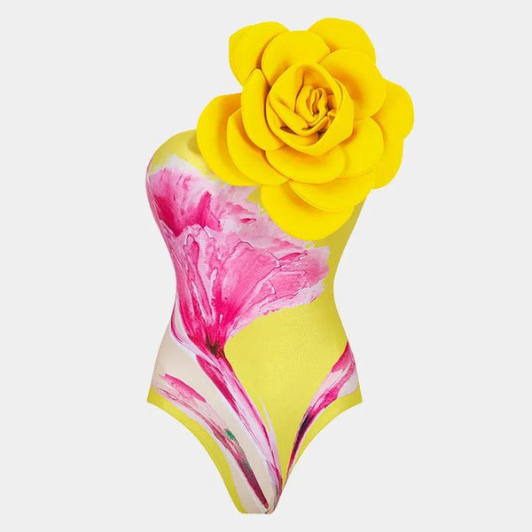 Daffodil one piece swimsuit -Sexikinis Swim