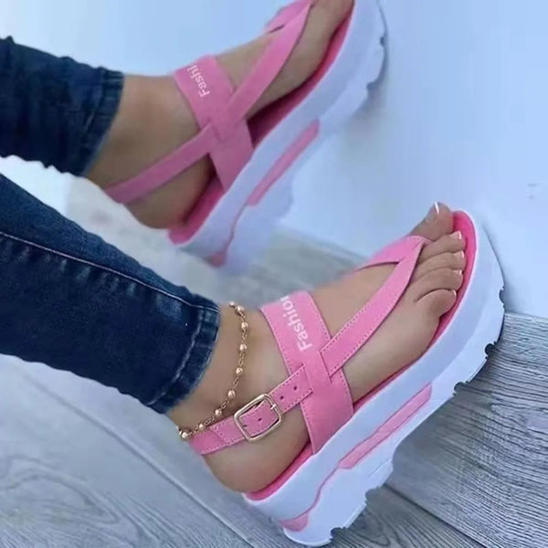 2024New Platform Women Sandals For Summer Wedges Shoes Women Platform Heels Sandalias Mujer Luxury Summer Flip Flops OneLoveCanada