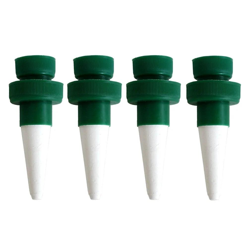 4pcs Plant Watering Devices Automatic Irrigation Plant Self Watering Spikes Garden Stakes for Potted Plants Flower Vacation
