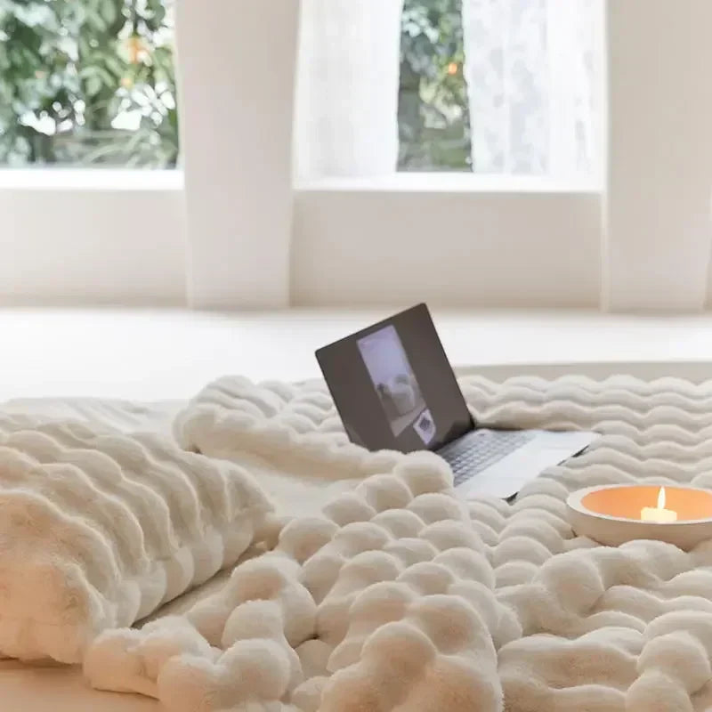 Faux Fur Winter Blanket