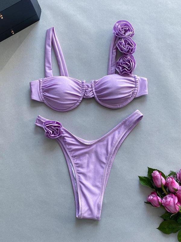 Flower Diva two piece swimsuit - Sexikinis Swim
