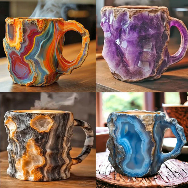 Crystal Coffee Mug - 14 ounces