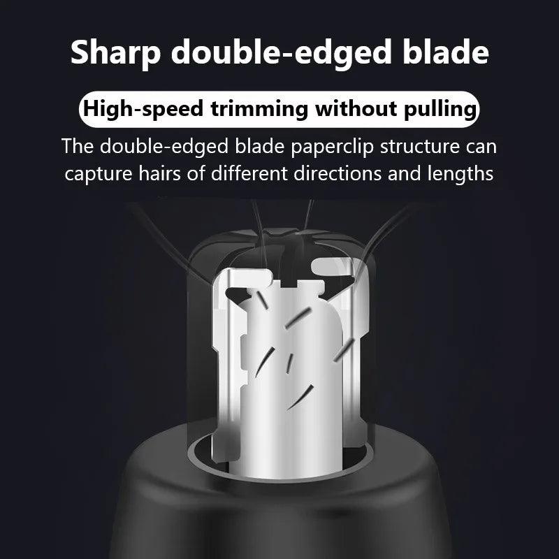Kemei Nose Hair Trimmer Nasal Wool Implement Nose Hair Cut Washed Trimmer Clipper And Hair Razor Epilator Remover Nose Hair