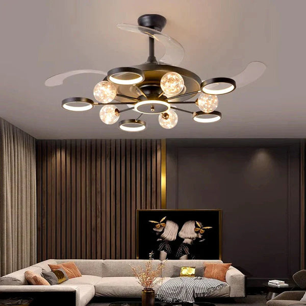 DecorBites™ Kids Bedroom Ceiling Fan with Remote Control & LED Light Decorbites