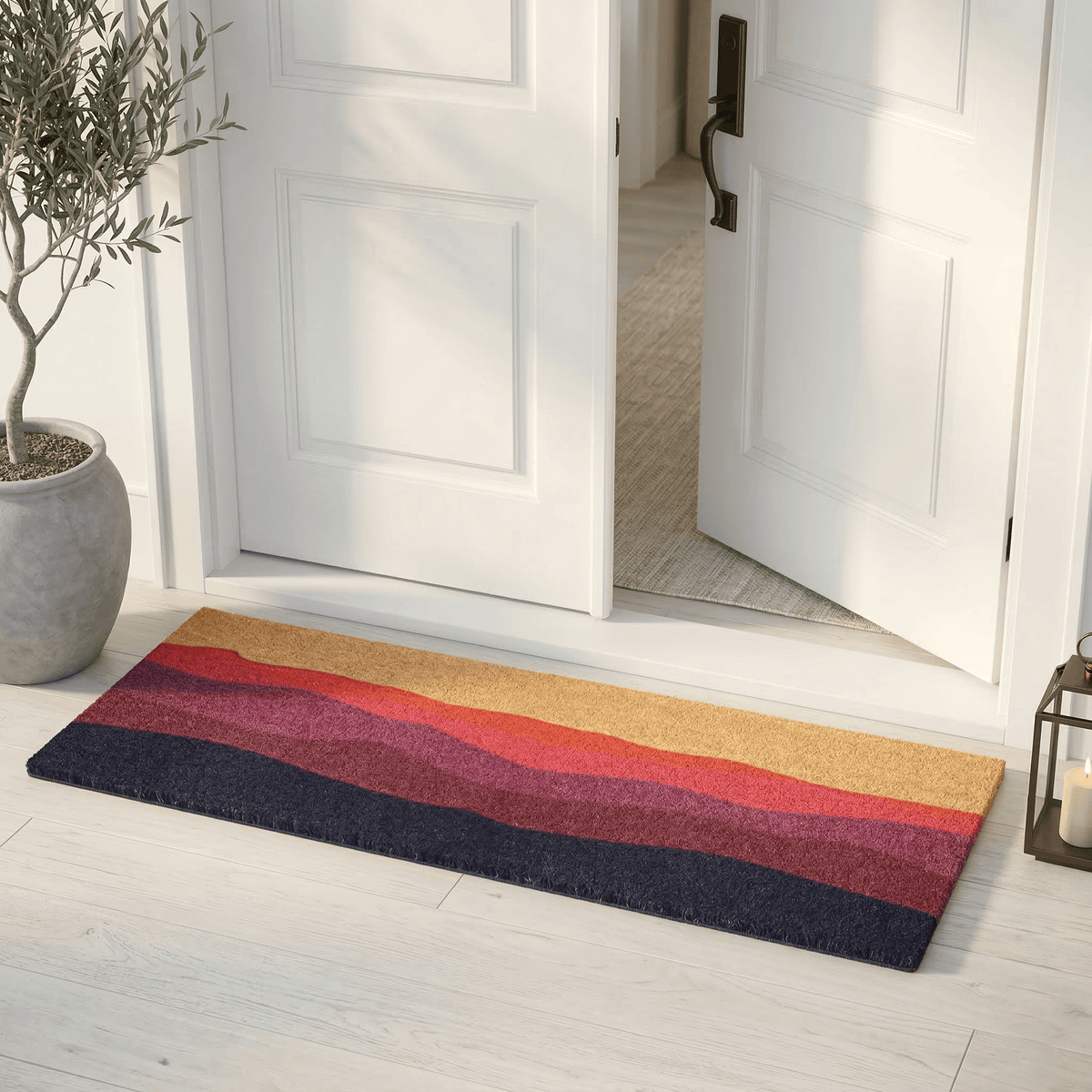 Shades of Dawn Coir Doormat