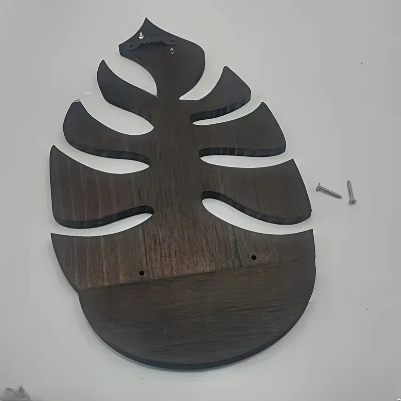 Shelf - Floating Wooden Leaf Design