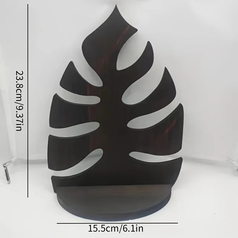 Shelf - Floating Wooden Leaf Design