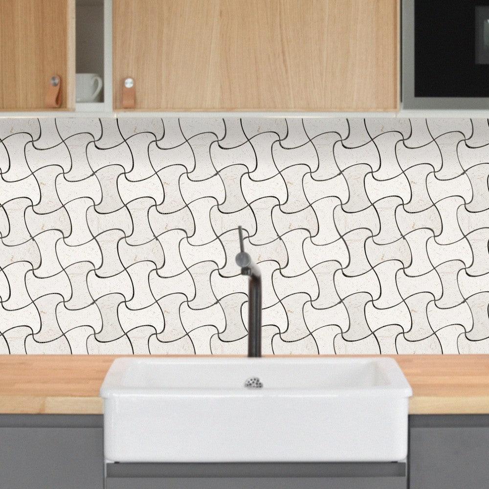 Shell Stone Limestone Fusion Design on 12