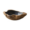 Shellform Organic Wood Vessel Sink - Natural Oak / 15"W × 8"D × 5"H