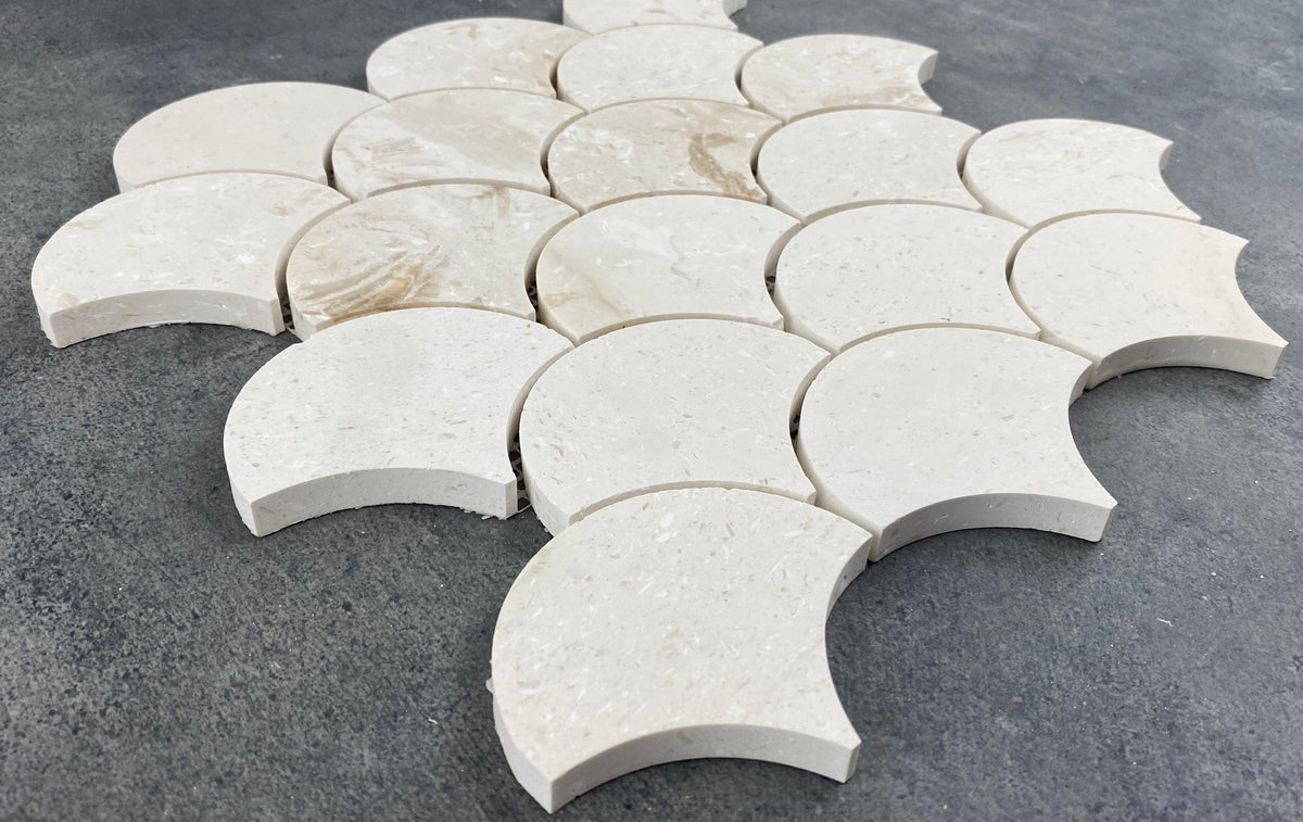 Shell Stone Limestone Laguna Design on 12