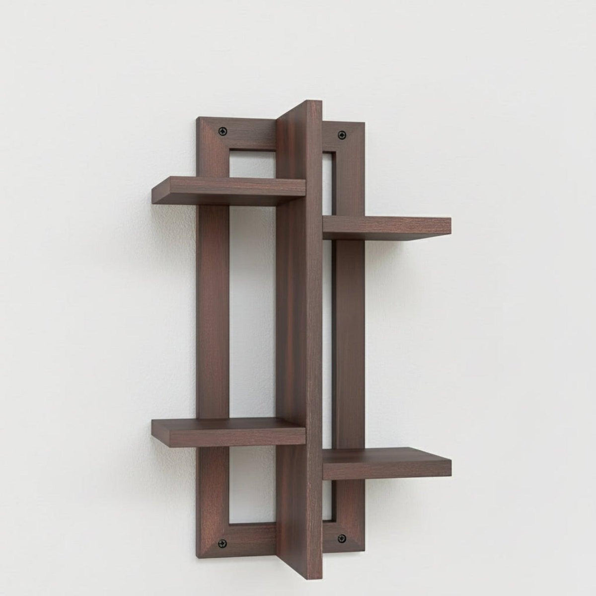 Shelves - Floating Wood Brown
