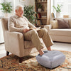 Shiatsu Foot Massager with 3-Level Deep Kneading and Air Compression-Gray