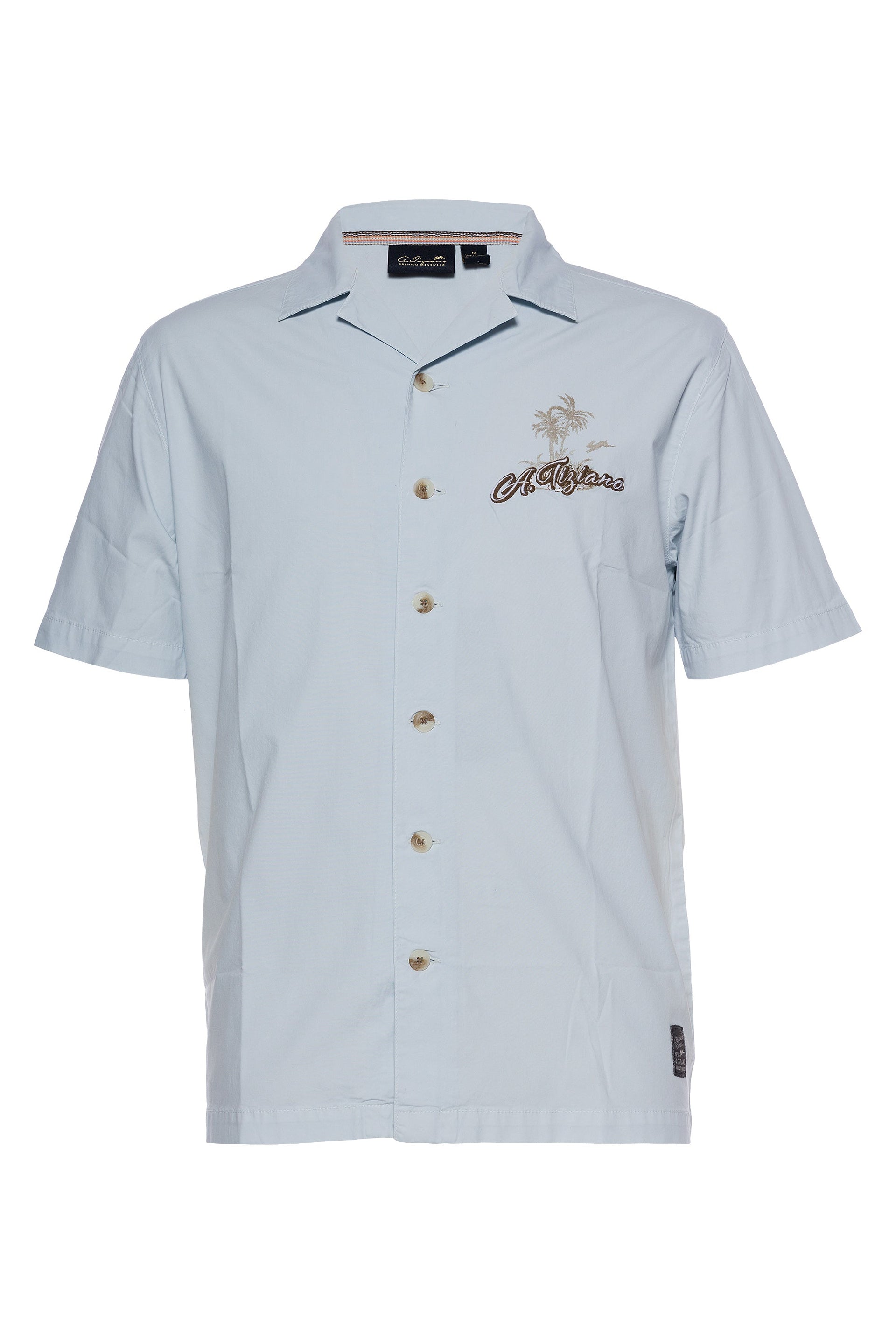 Simon | Stretch Twill Camp Shirt