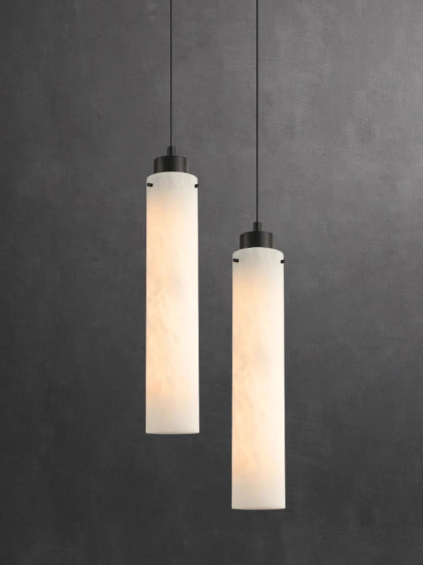 Simple Alabaster Pendant Lamp