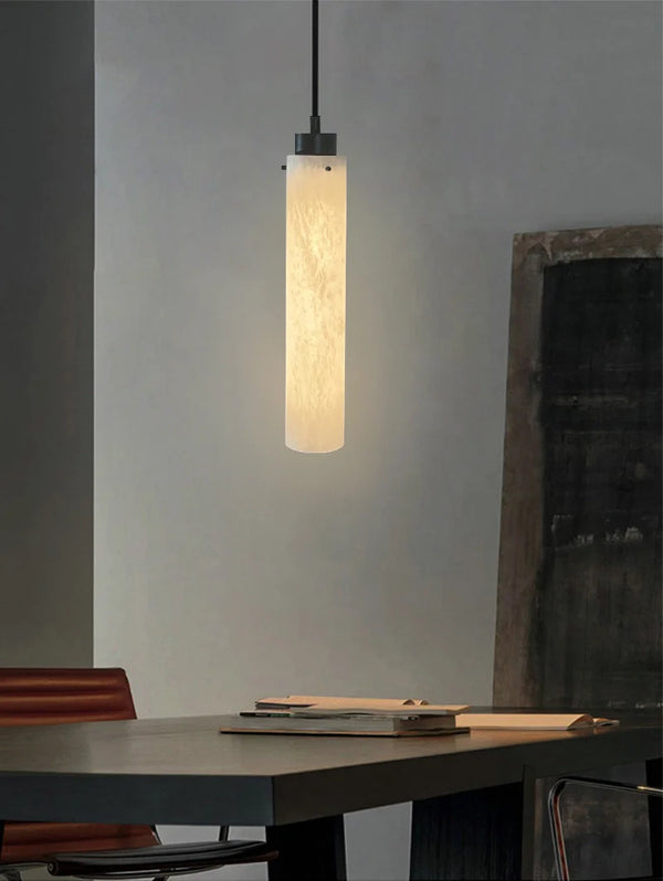 Simple Alabaster Pendant Lamp
