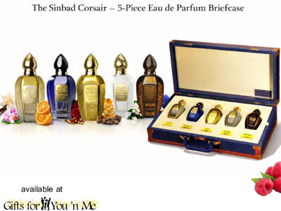 The Sinbad Corsair Portfolio: 5-Piece Eau de Parfum Briefcase - Unisex Fragrance