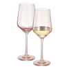 Tonal Stemmed Wine Glassware, Tan, Set of 2