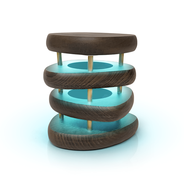 Mid-Century Design Friendship Lamp – Retro Wi-Fi Touch Lamp | Stay Connected Through Time & Distance