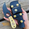 Camel Bone Skinner Knife with leather Sheath