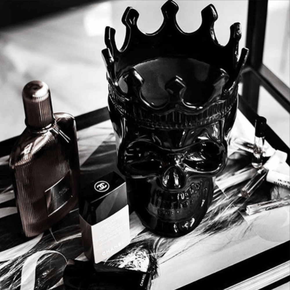Black Dantés Skull in Secret Sucré