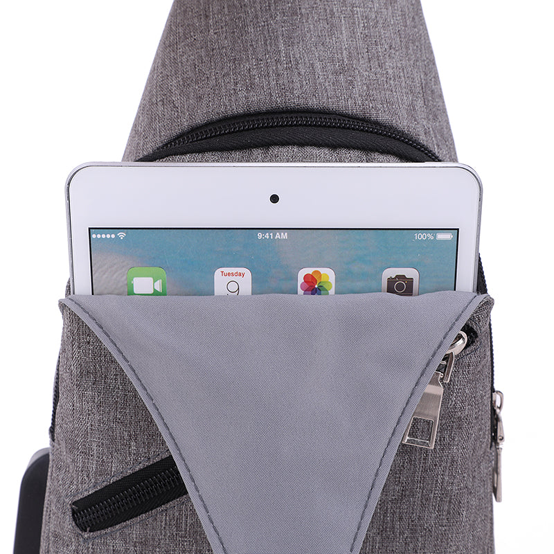 Men's Fashion Crossbody Bag - Multi-functional Casual Business Sling Bag for Everyday Use Wautton Outdoor Gear