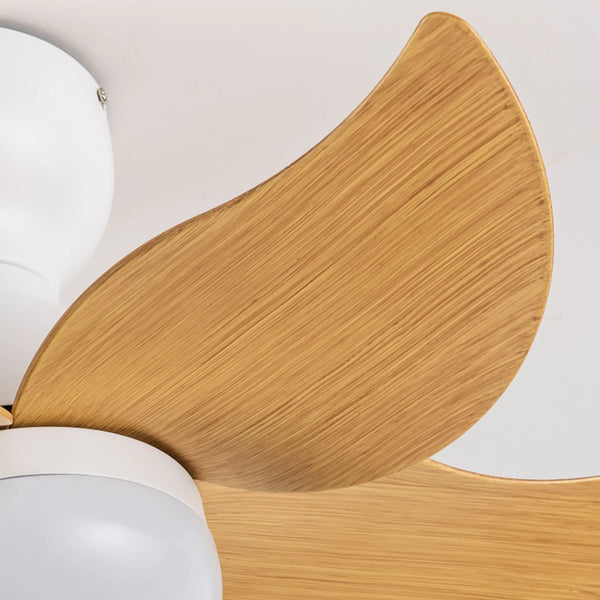 Small 5 Blades Ceiling Fan Lamp