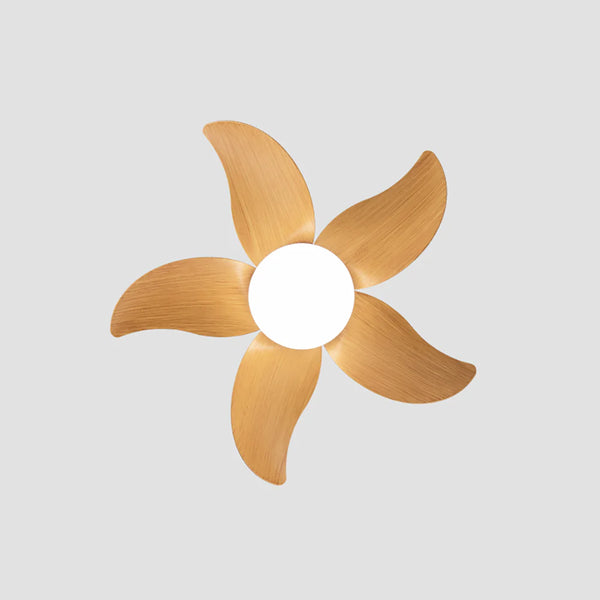 Small 5 Blades Ceiling Fan Lamp