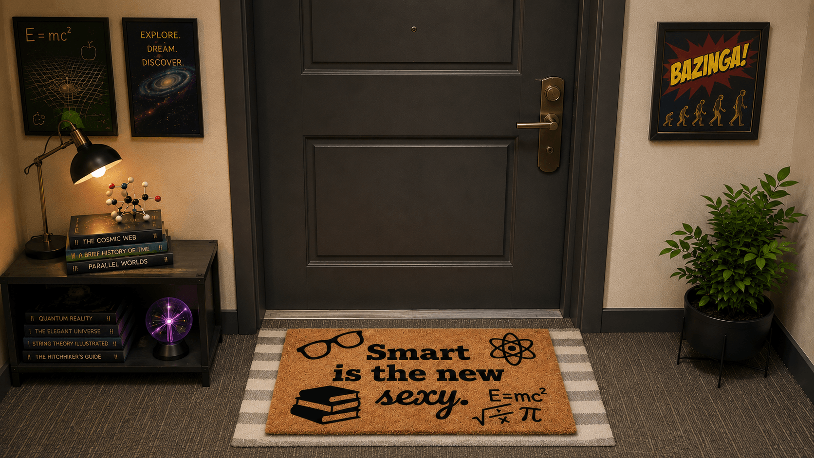 Smart Is the New Sexy Coir Mat