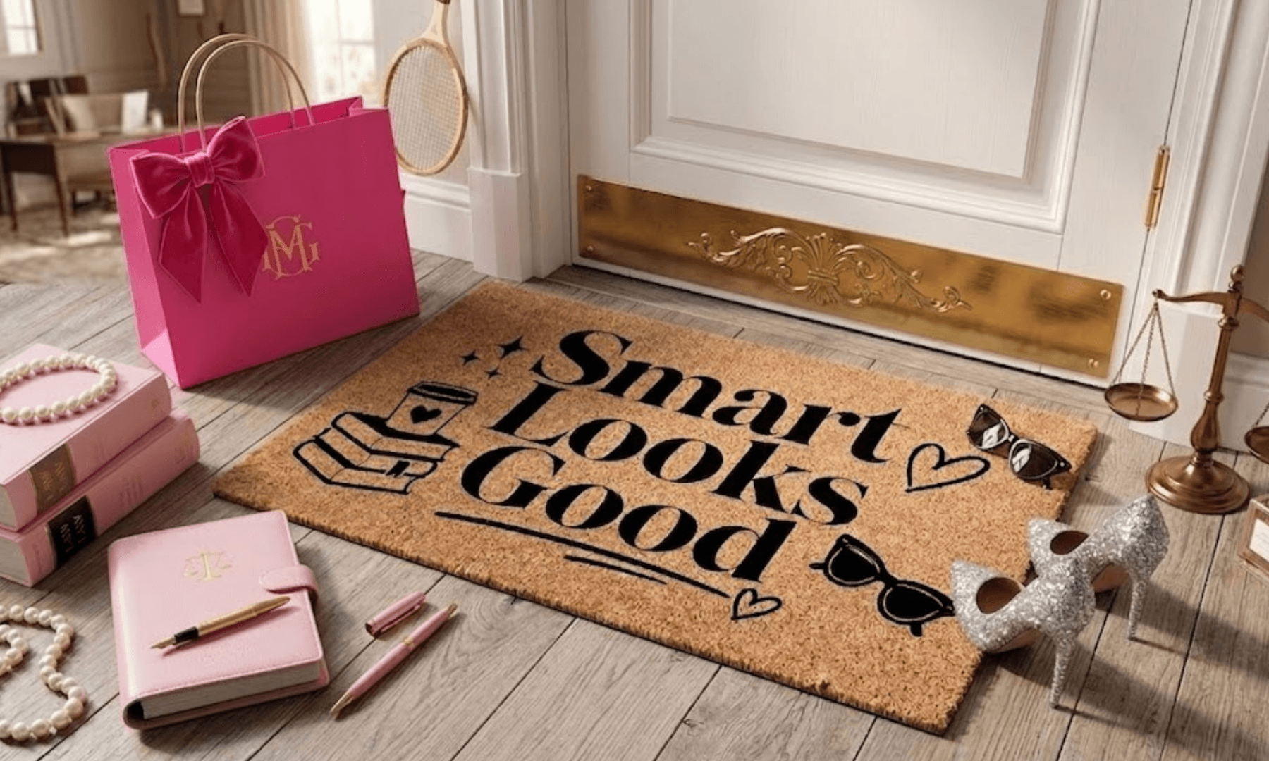 Smart Looks Good Coir Mat