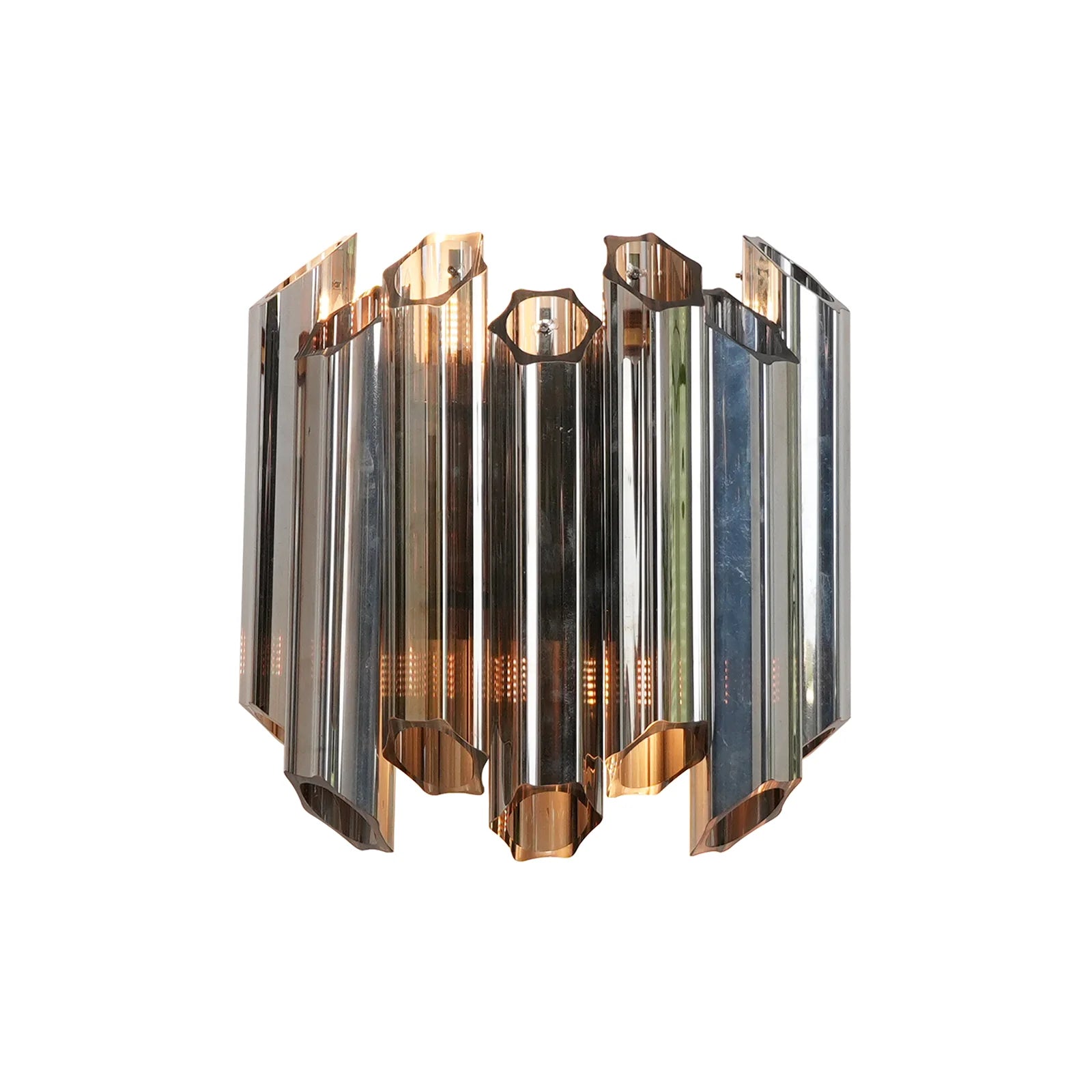Smoked Mirror Palermo Wall Light
