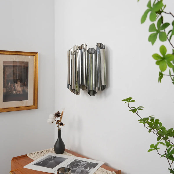 Smoked Mirror Palermo Wall Light