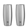 Stainless Steel Beer Glass Set, Set of 2 - Steel