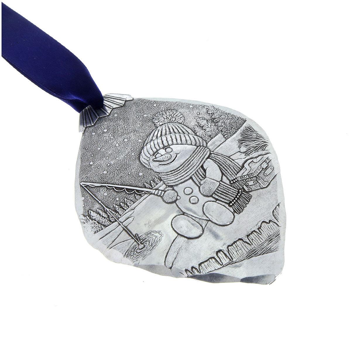 Frosty Fisherman Ornament