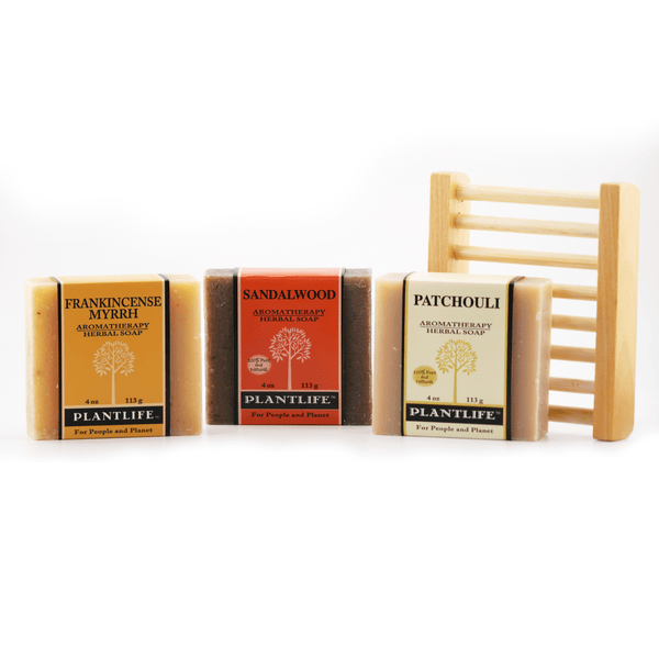 Starter Soap Bundle with a Wood Dish