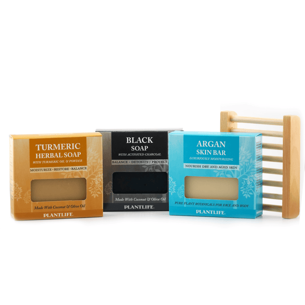 Starter Soap Bundle with a Wood Dish