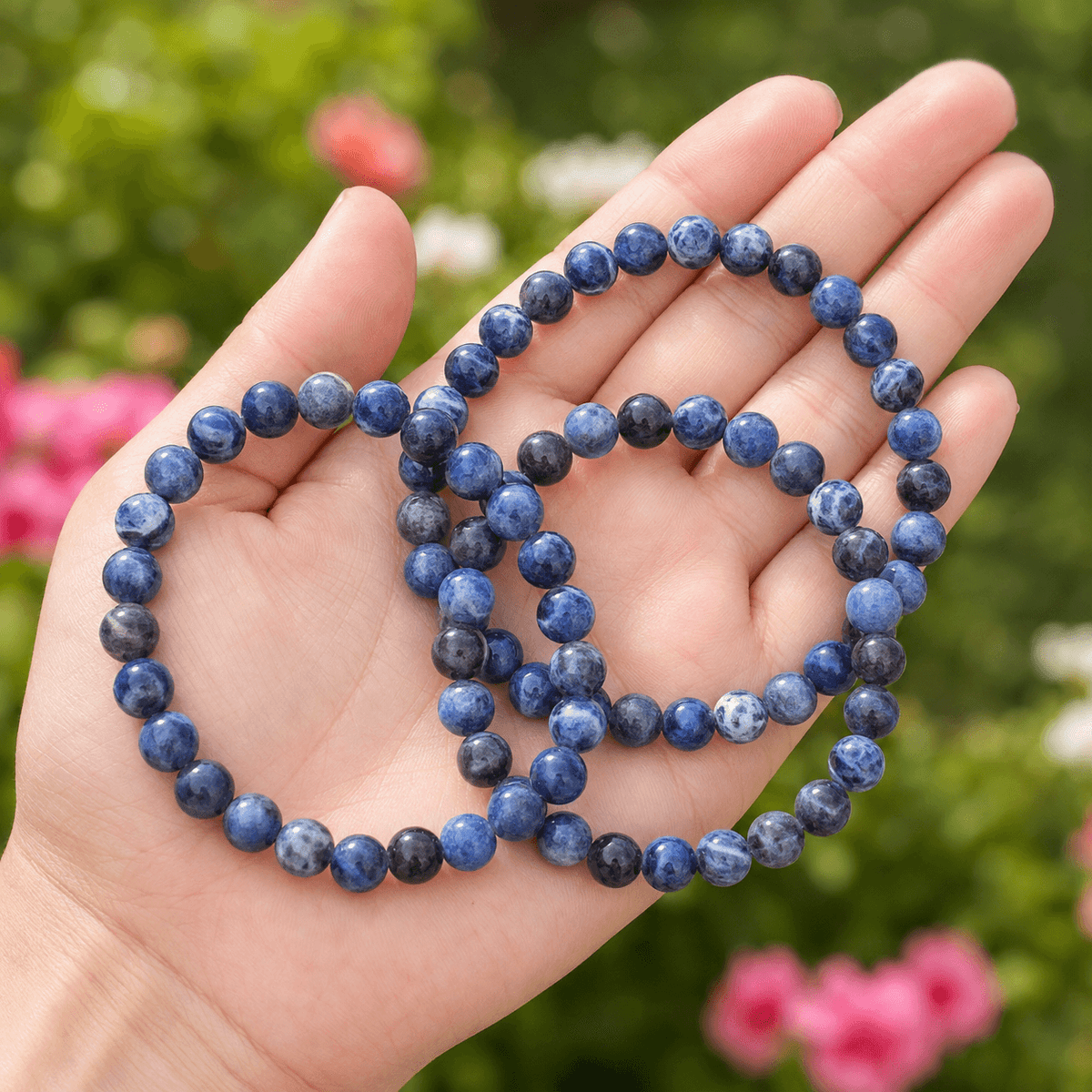 Sodalite Bracelet (Emotional Balance and Self-Acceptance)