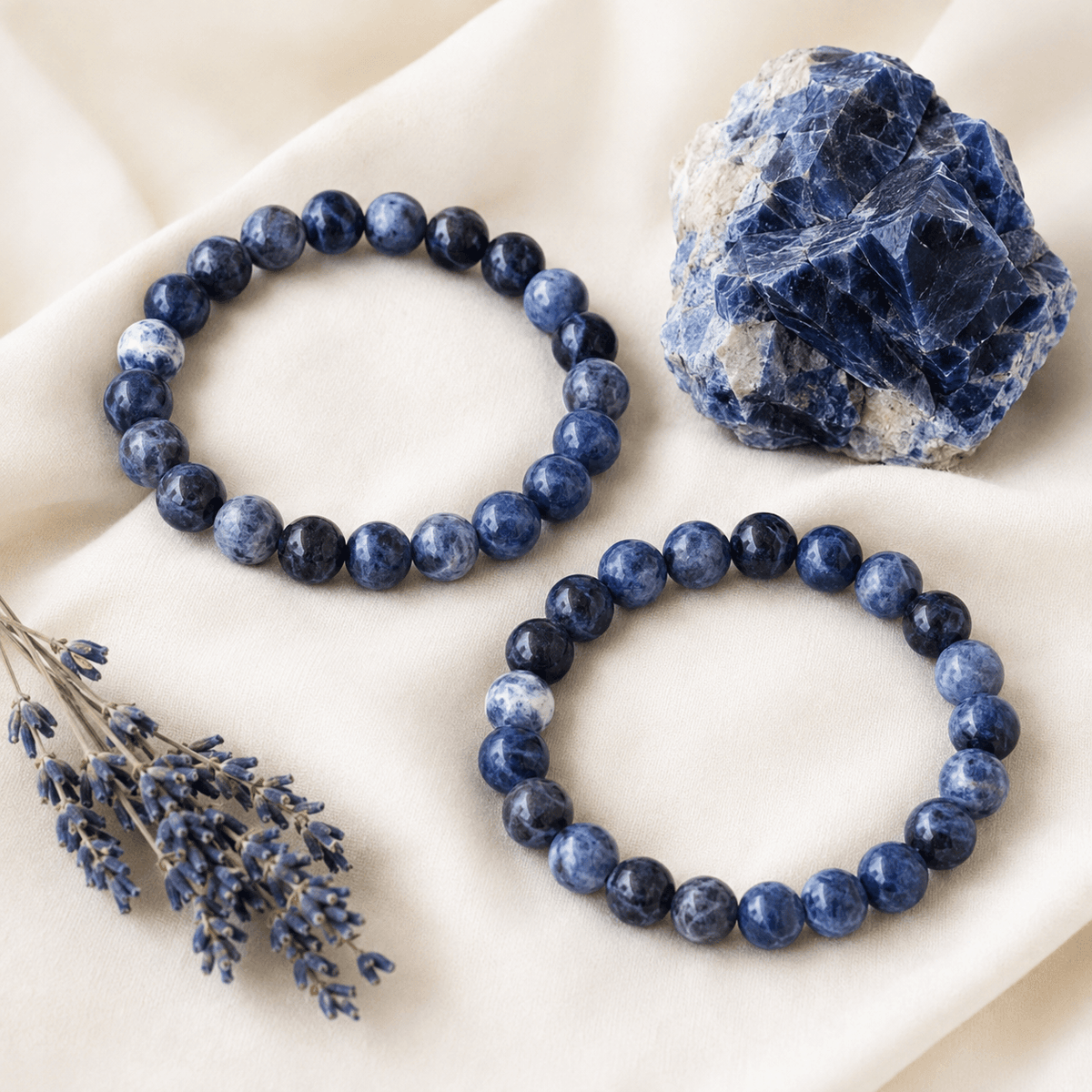 Sodalite Bracelet (Emotional Balance and Self-Acceptance)