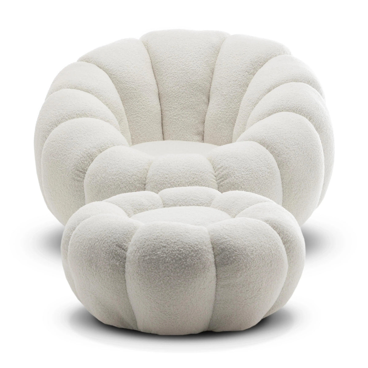 Sofa - 360 Swivel White
