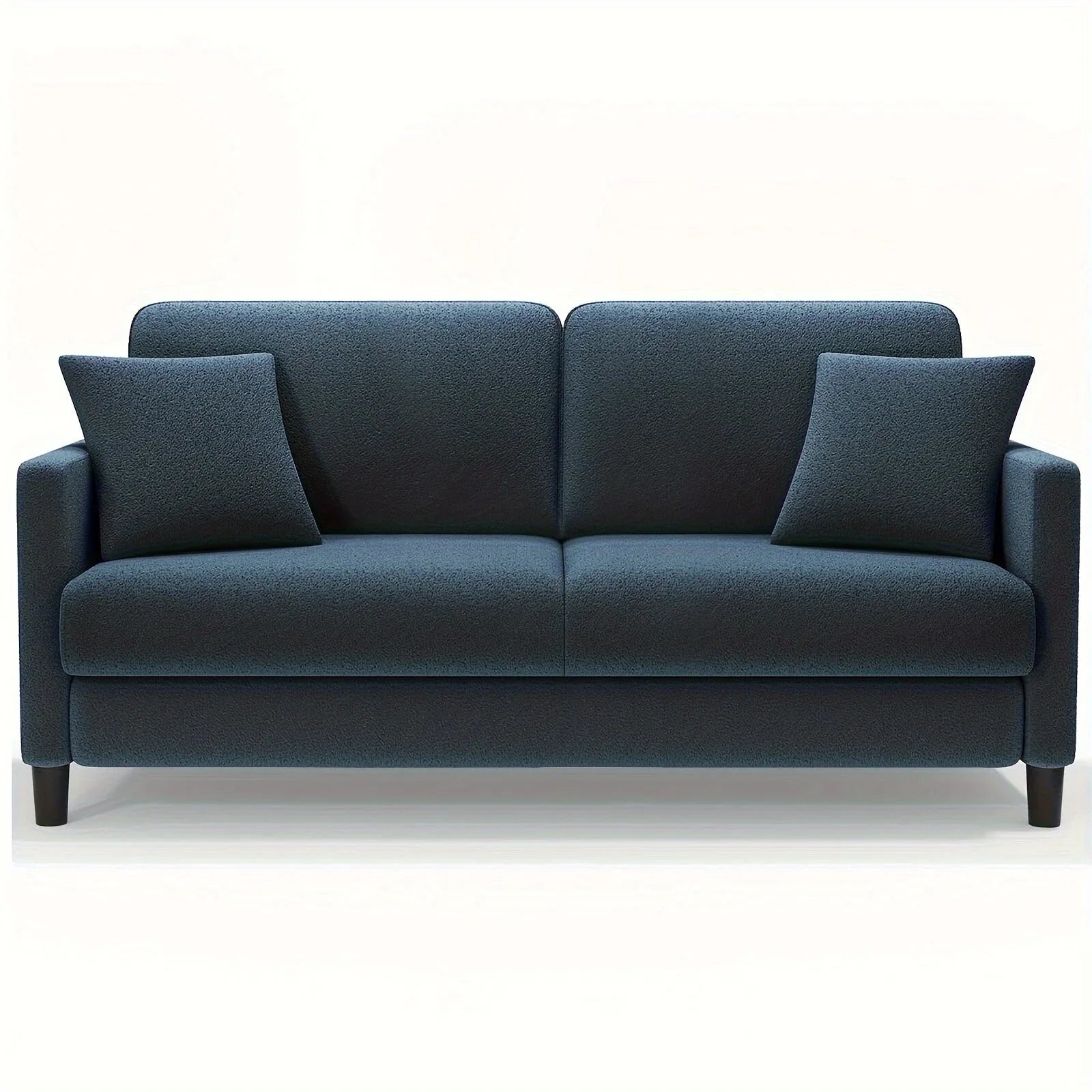 Sofa - Mid-Century White 3-Seater