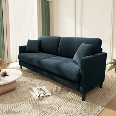 Sofa - Mid-Century White 3-Seater