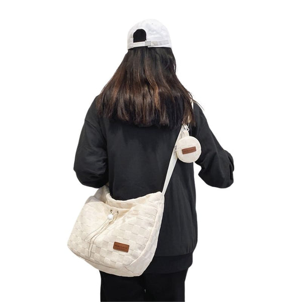 Soft Damier Messenger Bag