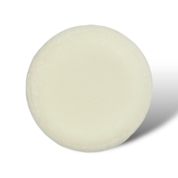 Round white object on a white background