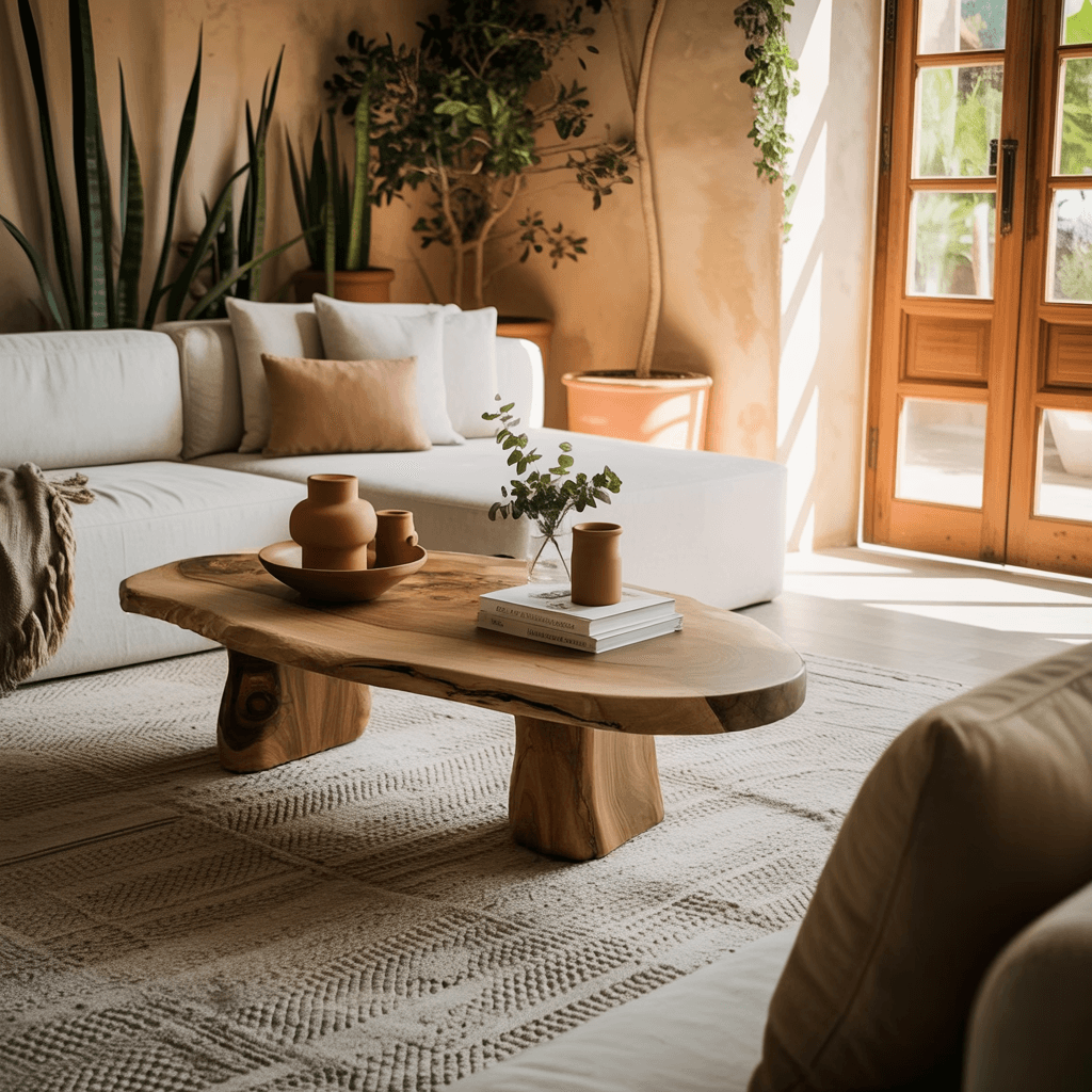 Solara Live Edge Coffee Table