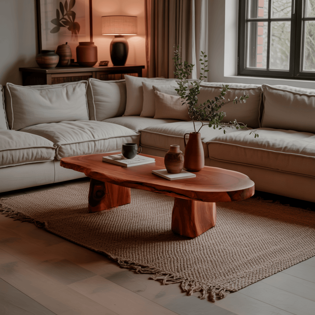 Solara Live Edge Coffee Table