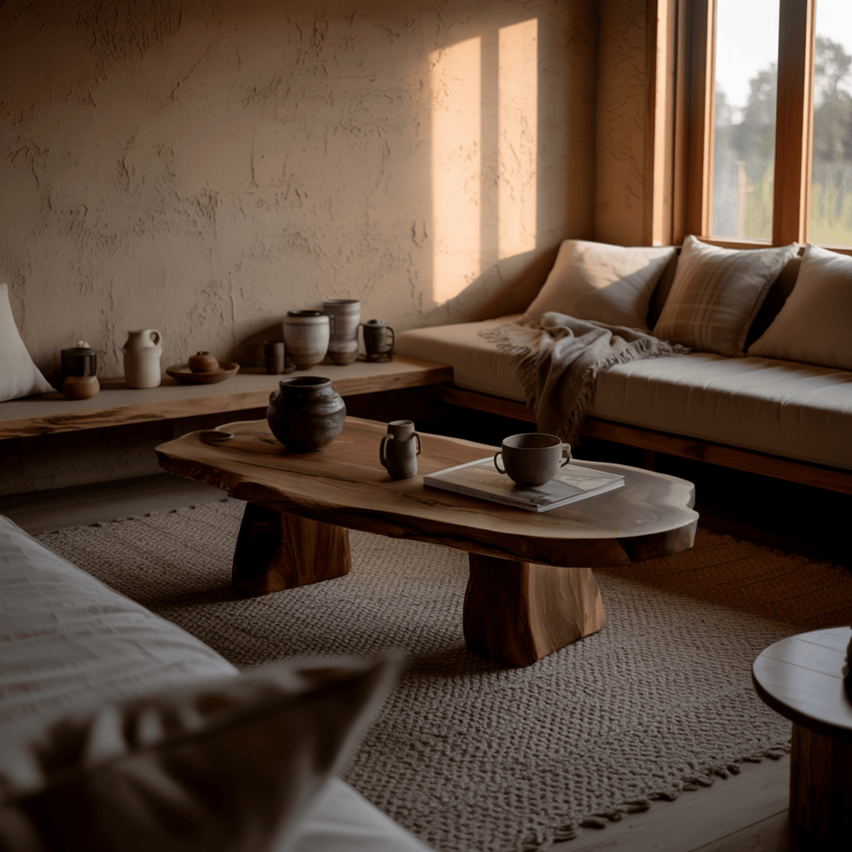 Solara Live Edge Coffee Table